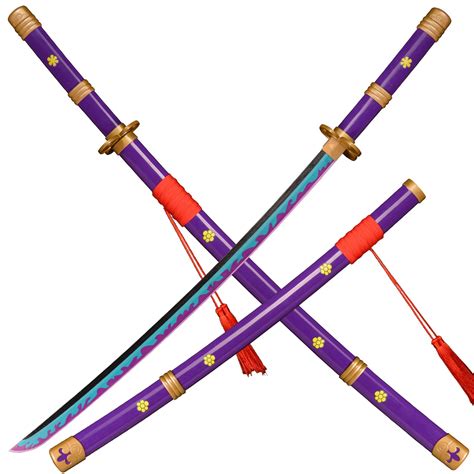 Buy Kljhld Bamboo Anime Cosplay Katana Roronoa Zoro Katana Ame No