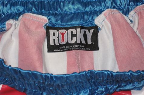 Sylvester Stallone Dolph Lundgren Autographed Rocky Iv Boxing Trunks