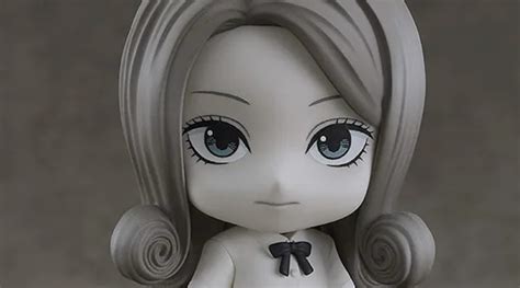 Junji Ito Uzumaki Kirie Goshima Nendoroid Is a Greyscale Figure