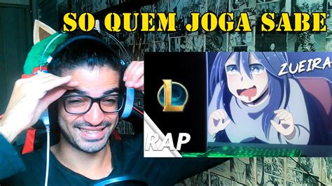 React Rap Eu Odeio Jogar Lol Byakuran Feat Awk Youtube