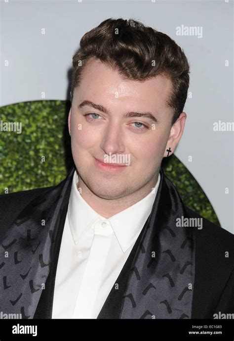 Sam Smith English Singer In December 2014 Photo Jeffrey Mayer Stock