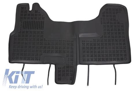 Rubber Floor Mat Black Suitable For IVECO DAILY IV V 2006 2014