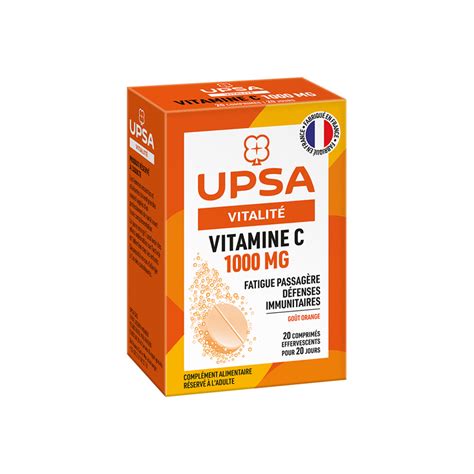 Upsa Vitalit Vitamine C Mg Comprim S Effervescents