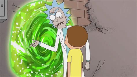 Rick And Morty Portal Wallpapers Wallpapershigh