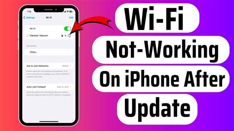 Wi Fi Not Working After Update Ios On Iphone How To Fix Iphone