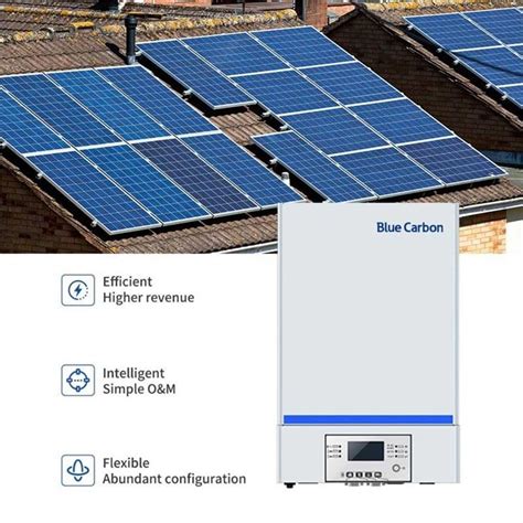 China Blue Carbon Solar Inverters 5kw Off Grid Solar Power Inverters