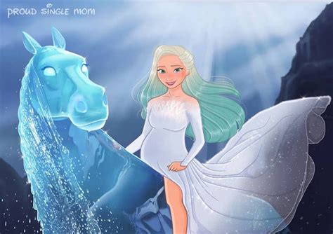 Artist Documents Her Pregnancy Journey Through Relatable Disney Princess Illustrations Modern Met