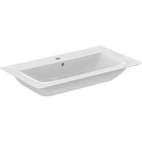 Ideal Standard Connect Air Lavabo à encastrer 84x46x17 cm un trou