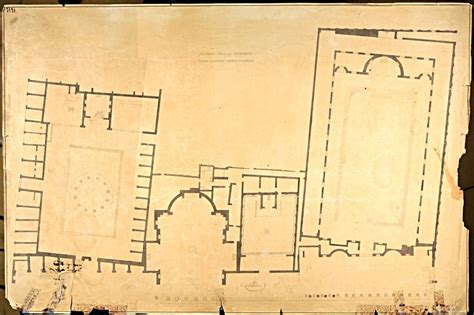 Pianta Del Foro Civile Di Pompei Disegno