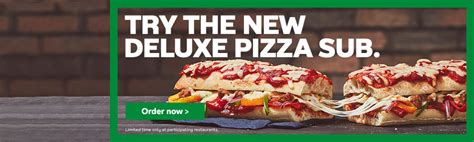 Subway Canada NEW Deluxe Pizza Sub - Canadian Freebies, Coupons, Deals ...