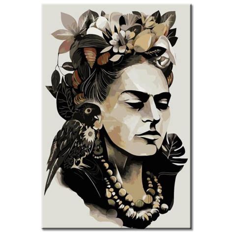 Paint By Numbers Frida Kahlo Art