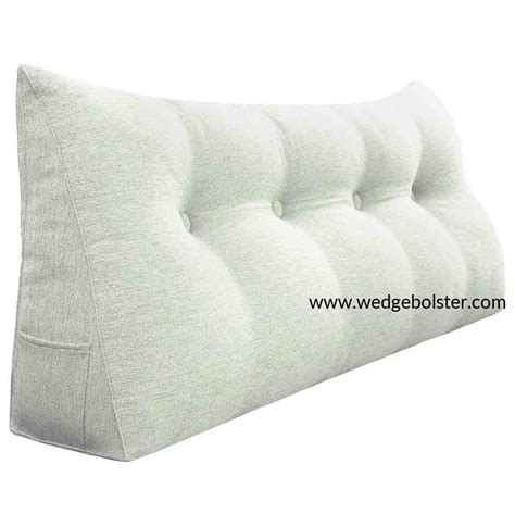 Bed Wedge Pillow - WedgeBolster.com