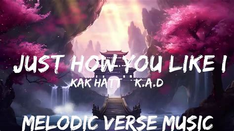 KAK HATT K A D Just How You Like It Lyrics 25mins Feeling