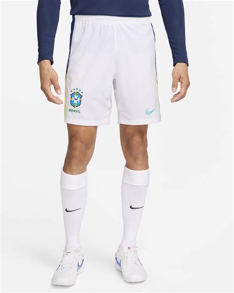 Short de foot replica Nike Dri FIT Brésil 2024 Stadium Extérieur pour