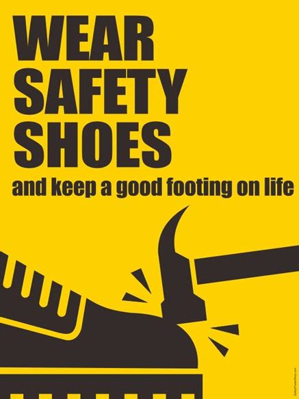 Footwear Safety Poster