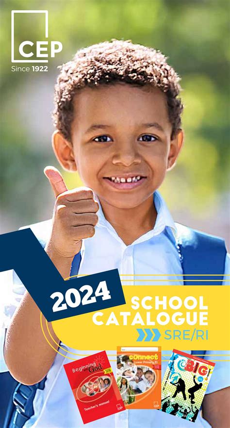 Cep School Catalogue Srere 2024 By Christian Education Publications