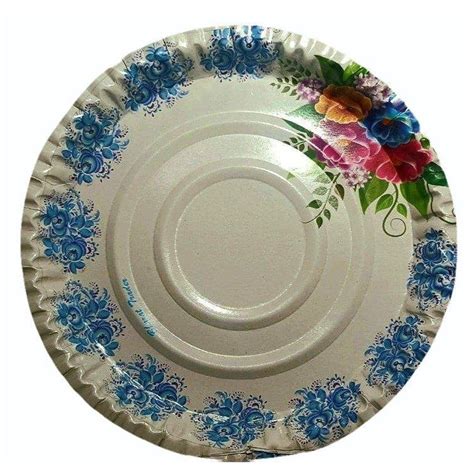 12 Inch Printed Paper Plate 320 At Rs 1 6 Piece Printed Paper Plate