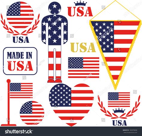 America Logo Stock Vector (Royalty Free) 182878436 | Shutterstock