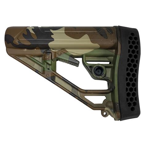 Adaptive Tactical Ex Performance Adjustable Stock Woodland Camo Fits Ar