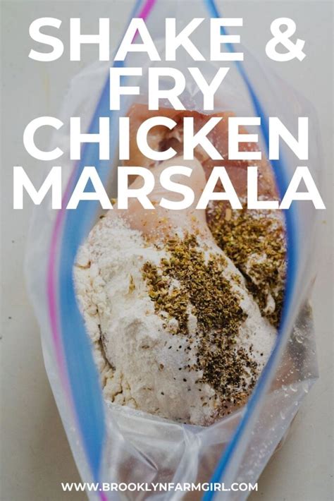 30 Minute Chicken Marsala Brooklyn Farm Girl