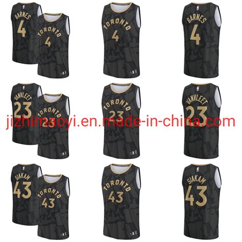 Comercio Al Por Mayor Negro Toronto Raptors Fastbreak Jersey