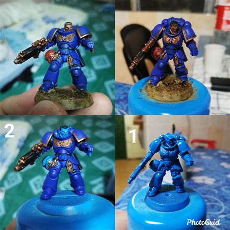 Bought the intercessor+paint set. First timer painting. Thoughts?? : r ...