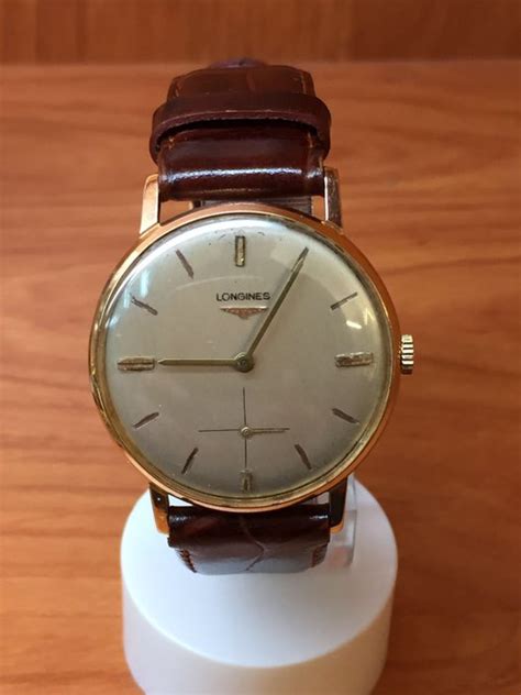 Reloj de pulsera para hombre Longines en oro de 18 kt Años 60 Catawiki