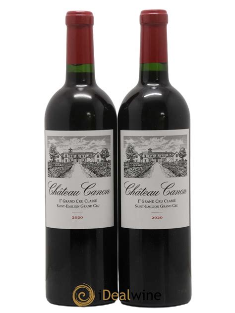 Acheter Château Canon 1er Grand Cru Classé B 2020 lot 8715