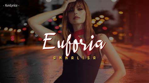 Annalisa Euforia Lyrics Testo Youtube