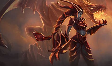 Shyvana Classic Skin Original League Of Legends Hd Wallpaper Pxfuel