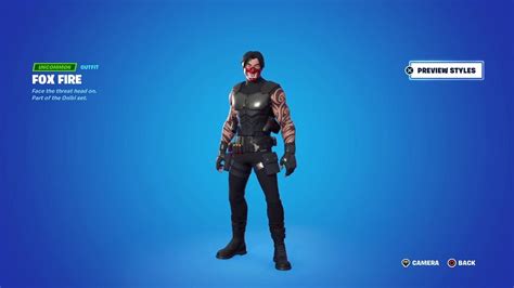 Fortnite Fox Fire Skin Youtube