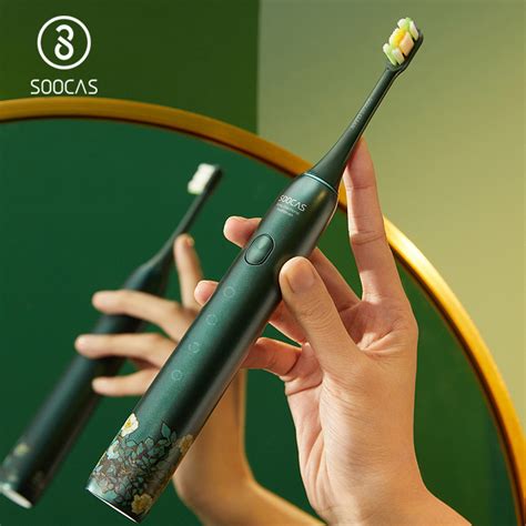 Вибрационная зубная щетка Soocas X3U Van Gogh Museum Design, green ...