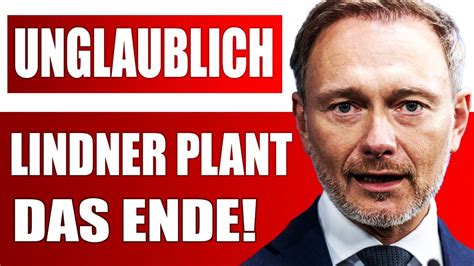 Schockierende Pl Ne Lindner St Rzt Deutschland Ins Chaos Youtube