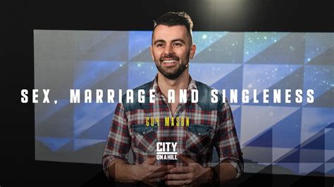 Sex Marriage And Singleness Youtube