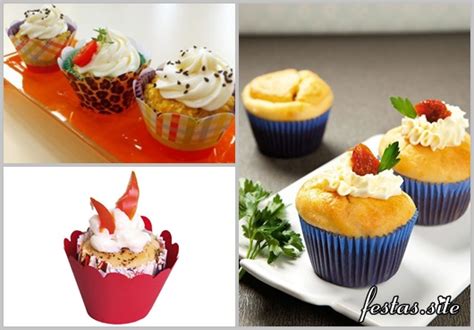 Cupcake Salgado Receitas Maravilhosas Super F Ceis De Fazer