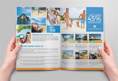 20 Travel Agency Brochure Designs Design Trends Premium Psd