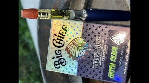 New Big Chief Extracts CDT Cart Green Crack Review Bud Billions