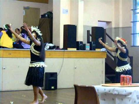 Kiribati Dancing At The Kiribati Independence Day Celebration Sydney