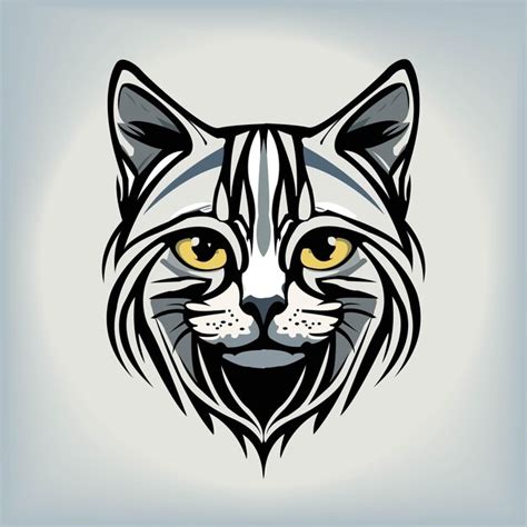 Premium Vector Adorable Cat Vector Illustration Playful Feline Design