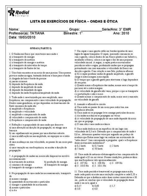 Pdf Exercicios De Ondaseotica Dokumen Tips