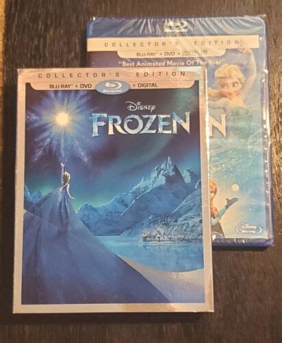 Frozen Blu Ray DVD 2013 New Sealed W Rare OOP Slipcover Disney