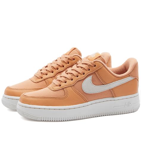 Nike Air Force 1 07 Lx Amber Brown And Phantom End