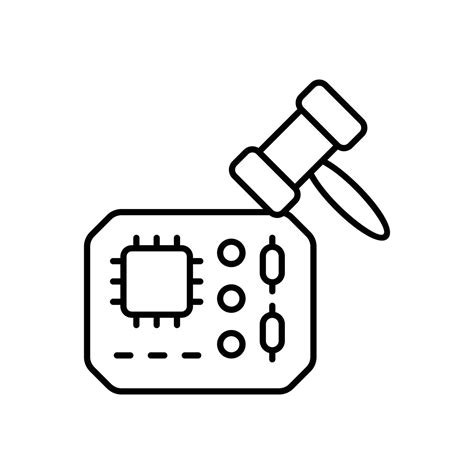 Detailed illustration of AI regulation principles, legal frameworks