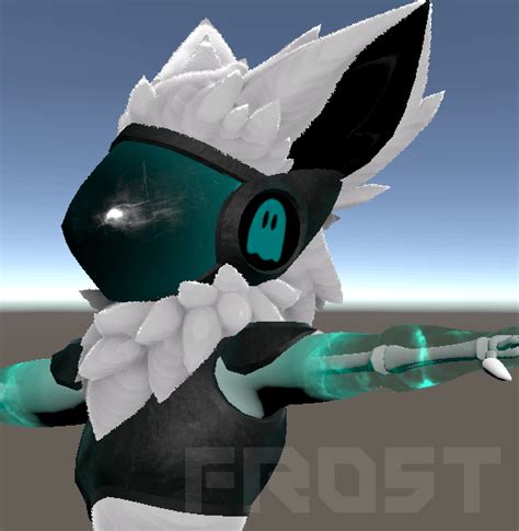 Ghost Protogen Vrchat Model Base By Nukude Protogen