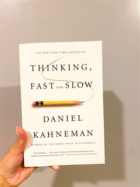 Thinking Fast And Slow Daniel Kehneman Hobbies Toys Books