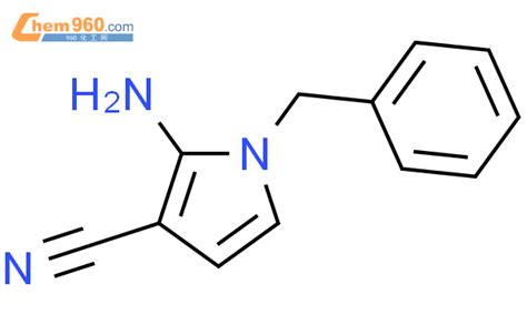 753478 33 02 氨基 3 氰基 N 苄基吡咯化学式、结构式、分子式、mol 960化工网