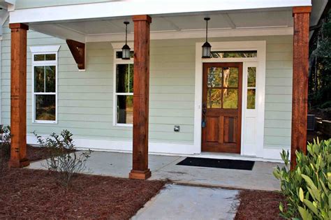 Front Porch Posts Best Columns Ideas On Design Vinyl Fiberglass Post in ...