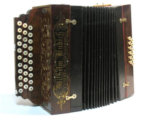 An Accordion This Was Also Used For Music To Pass The Time By During