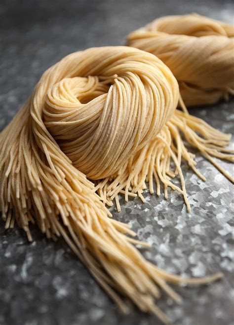 Nests Of Fresh Angel Hair Pasta License Images 11235949 Stockfood