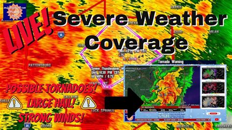 Live Severe Weather Coverage YouTube